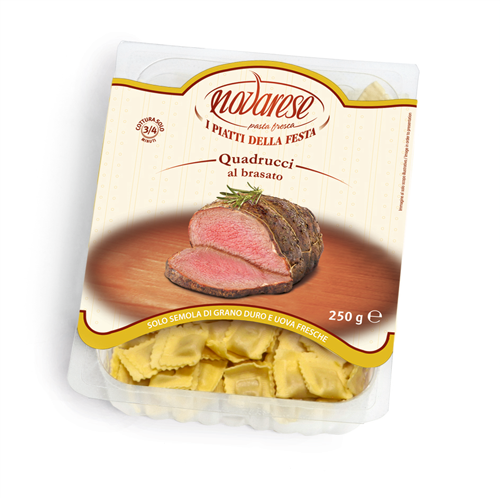 Quadrucci al Brasato