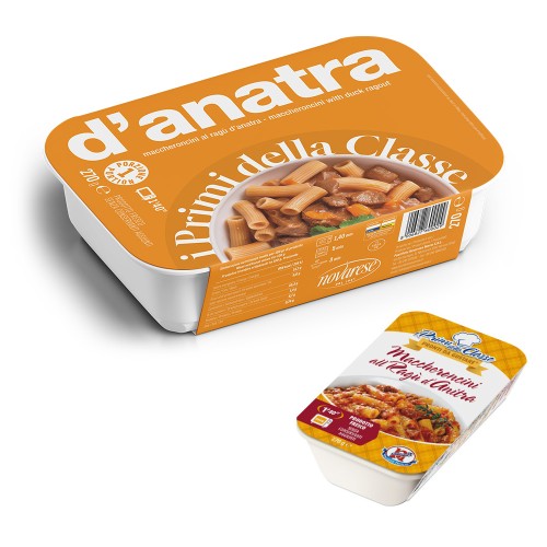 Maccheroncini al Ragù d'Anatra