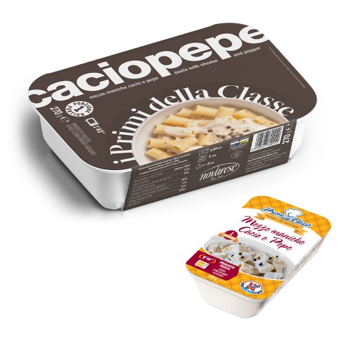 Mezze maniche cacio e pepe