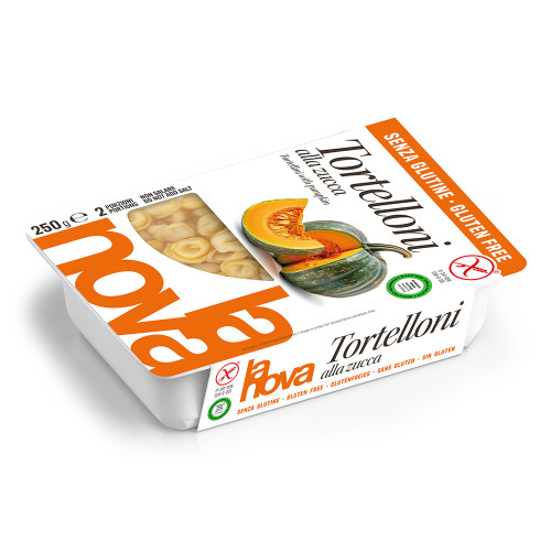 Gluten free tortelloni with Pumpkin